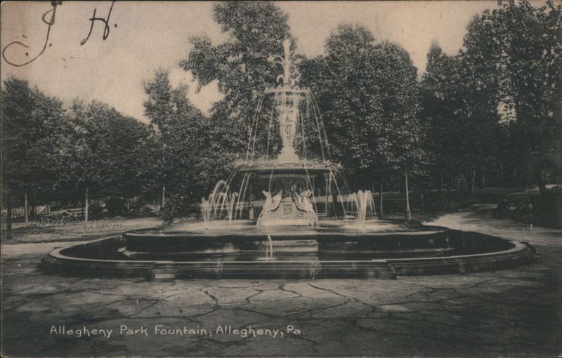 Allegheny Park Fountain, Allegheny, PA Pennsylvania