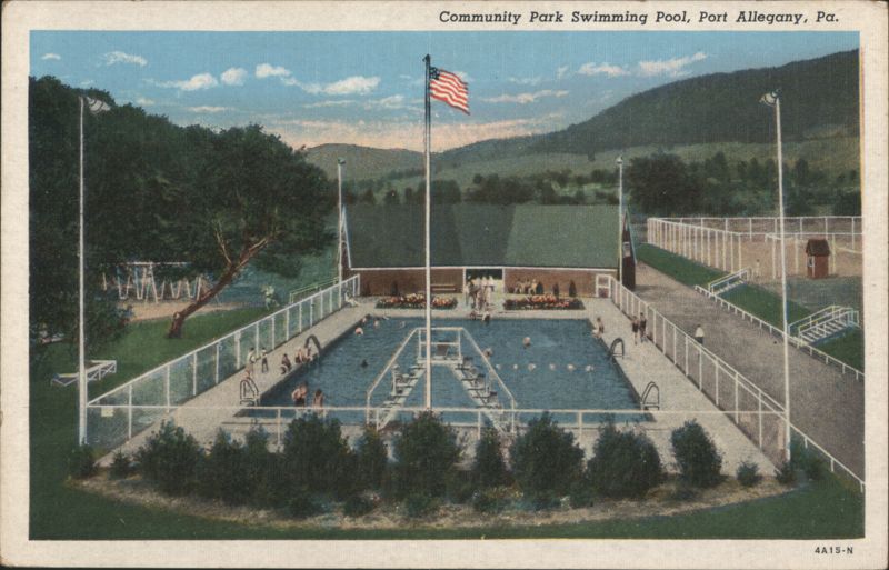 Community Park Swimming Pool, Port Allegany, PA Pennsylvania
