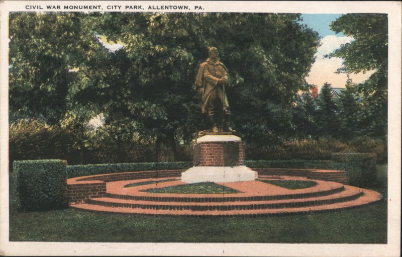 Civil War Monument, City Park, Allentown, PA Pennsylvania