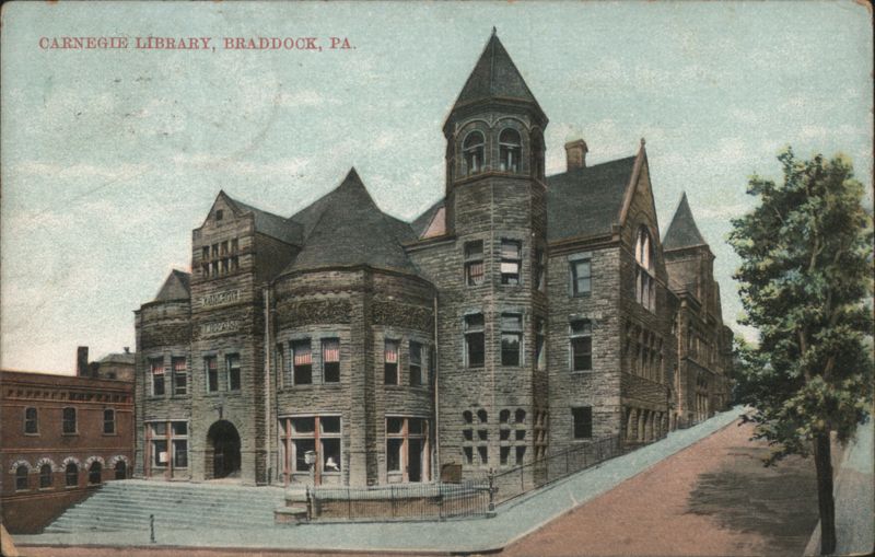 Carnegie Library, Braddock, PA Pennsylvania