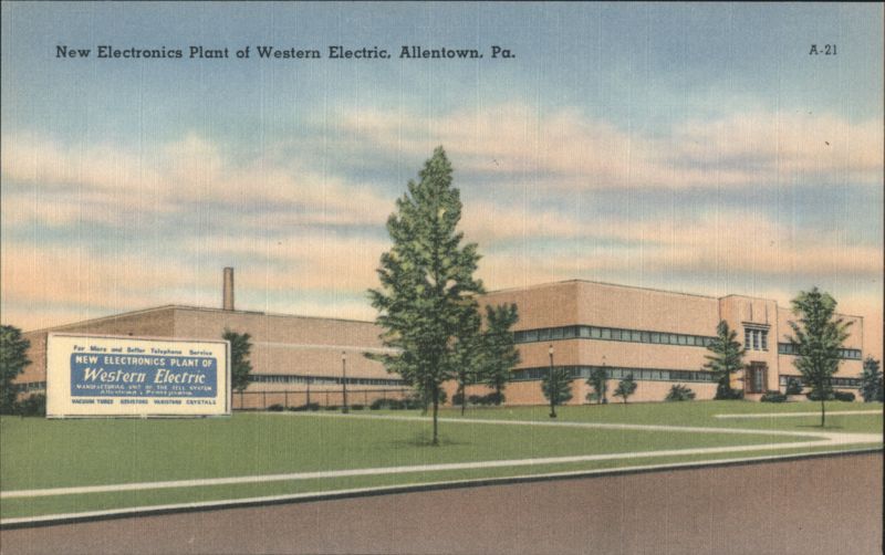 New Electronics Plant of Western Electric, Allentown, PA Pennsylvania