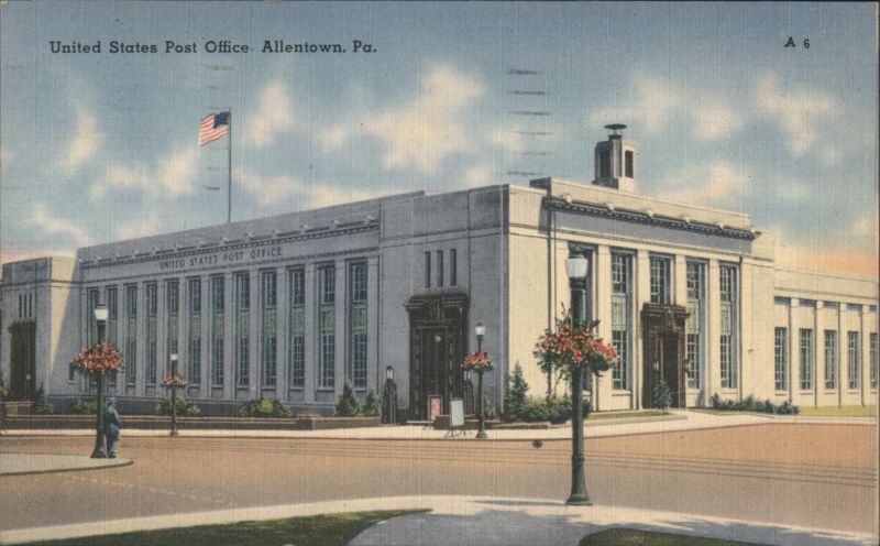 United States Post Office, Allentown, PA Pennsylvania