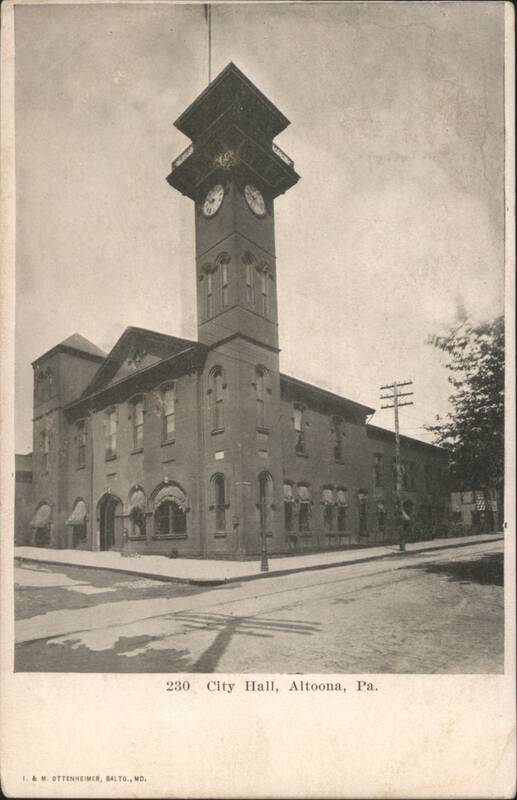 City Hall, Altoona, PA Pennsylvania