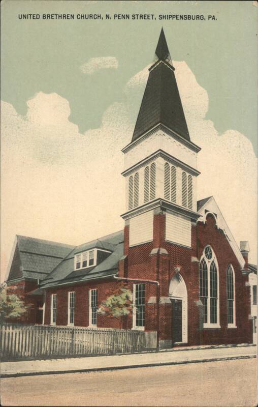 United Brethren Church, N. Penn Street Shippensburg Pennsylvania