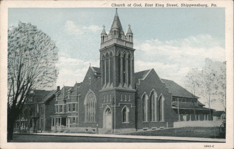 Church of God, East King Street, Shippensburg, PA Pennsylvania