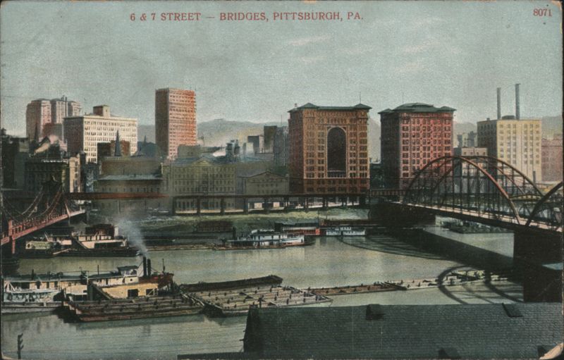 6 & 7 Street Bridges, Pittsburgh