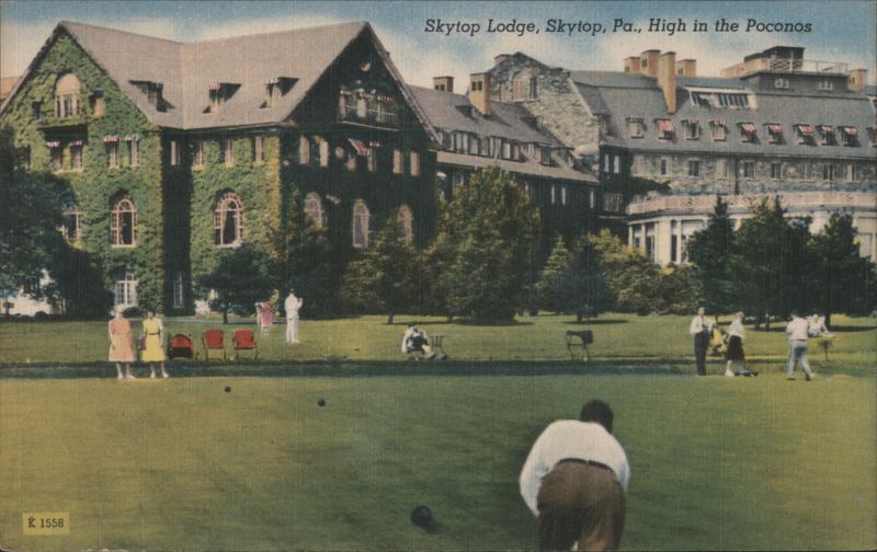 Skytop Lodge, High in the Poconos, Skytop, PA