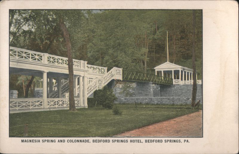 Magnesia Spring and Colonnade, Bedford Springs Hotel