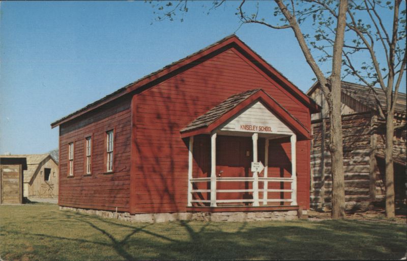 Knisely School, Old Bedford Village, Little Red Schoolhouse Pennsylvania