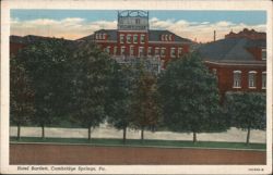 Hotel Bartlett, Cambridge Springs, PA Postcard