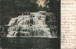 Buttermilk Falls, PA Postcard