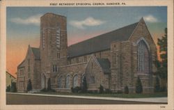 First Methodist Episcopal Church, Hanover, PA Postcard