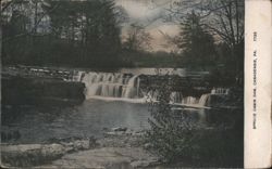 Spruce Cabin Dam, Canadensis, PA Postcard