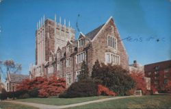 Crawford Hall, Grove City College, Administration Building Postcard