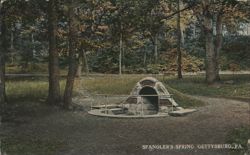 Spangler's Spring, Gettysburg, PA Postcard