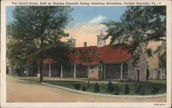 The Guard House, Built by Hessian Prisoners, Carlisle Barracks Postcard