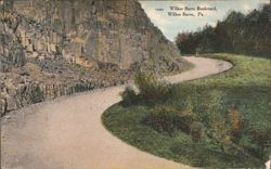 Wilkes Barre Boulevard, Wilkes Barre, PA Postcard