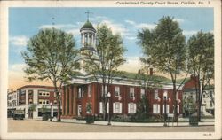 Cumberland County Court House, Carlisle, PA Postcard