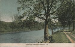 Scenery near Cochranton, PA Postcard