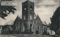 Shiloh Presbyterian Church 1867-1900, St. Mary's, PA Postcard