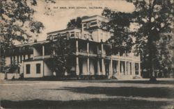 Old Main, Kiski School, Saltsburg, PA Postcard