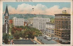 Sky Line, Scranton, PA Postcard