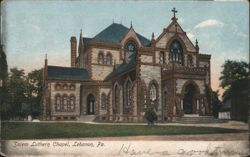 Salem Lutheran Chapel, Lebanon, PA Postcard