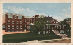 Good Samaritan Hospital, Lebanon, PA Postcard