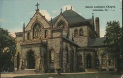 Salem Lutheran Chapel, Lebanon, PA Postcard
