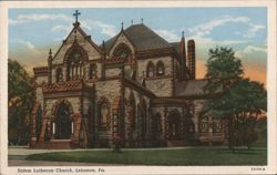 Salem Lutheran Church, Lebanon, PA Postcard