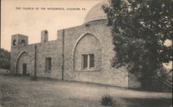 Church of the Wilderness, Ligonier, PA, Rachel's Tomb Replica Postcard