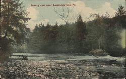 Beauty Spot near Lawrenceville, PA Postcard