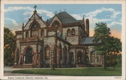 Salem Lutheran Church, Lebanon, PA Postcard