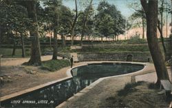 Lititz Springs, Lititz, PA Postcard