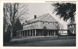 Friends Meeting House, Langhorne, Pennsylvania Postcard