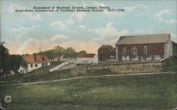 Homestead of Mordecai Lincoln, Lorane, PA, Built 1733 Postcard
