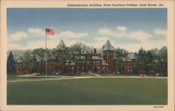 Administration Building, State Teachers College Postcard