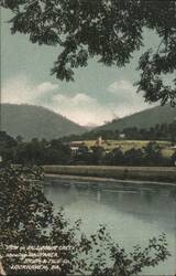 Bald Eagle Creek, Castanea Brick & Tile Co. Postcard