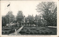 Restless Oaks, Residence of Col. Henry W. Shoemaker Postcard