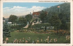 Olmsted Residence and Gardens Postcard