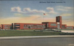 McCaskey High School, Lancaster Postcard