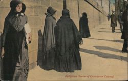 Religious Sects of Lancaster County Postcard