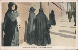 Religious Sects of Lancaster County Postcard