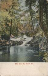 The Glen, La Anna, PA. Postcard
