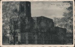Beaver County Court House, Beaver, PA Postcard