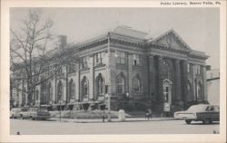 Public Library, Beaver Falls Postcard