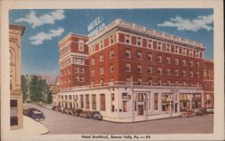 Hotel Brodhead - Beaver Falls, PA Postcard