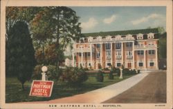 New Hoffman Hotel, Bedford, PA Postcard