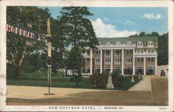 New Hoffman Hotel, Bedford, PA Postcard