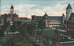 North View of Campus, Slippery Rock State Normal School Postcard